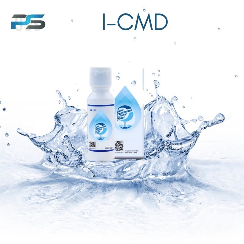 Ionic CMD 60ml, Paket isi 2 botol