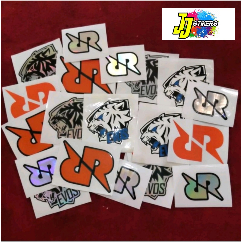 STIKER CUTTING STICKER EVOS, RRQ