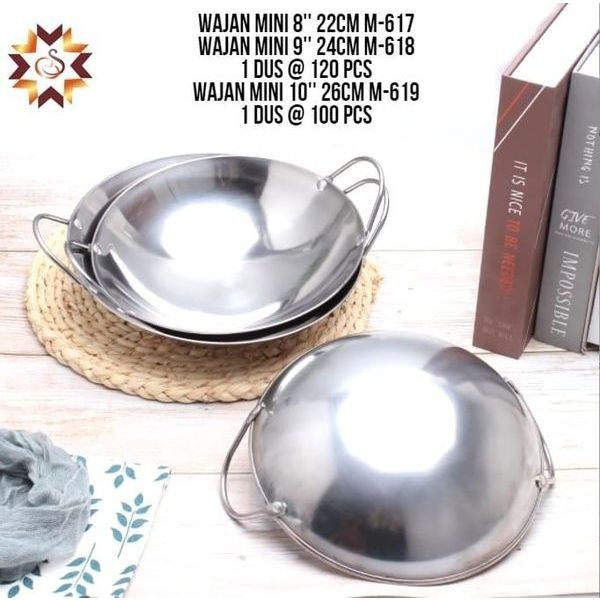 Wajan Mini Stainless 26cm