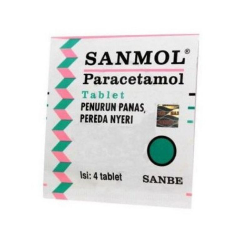 Sanmol tablet 4s