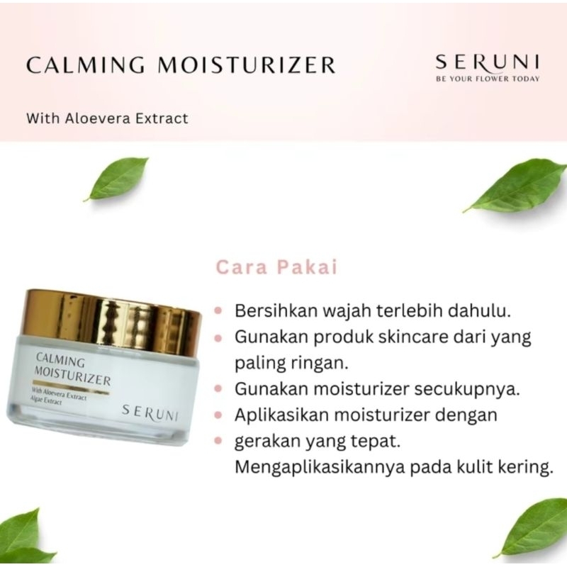 Moisturizer Seruni