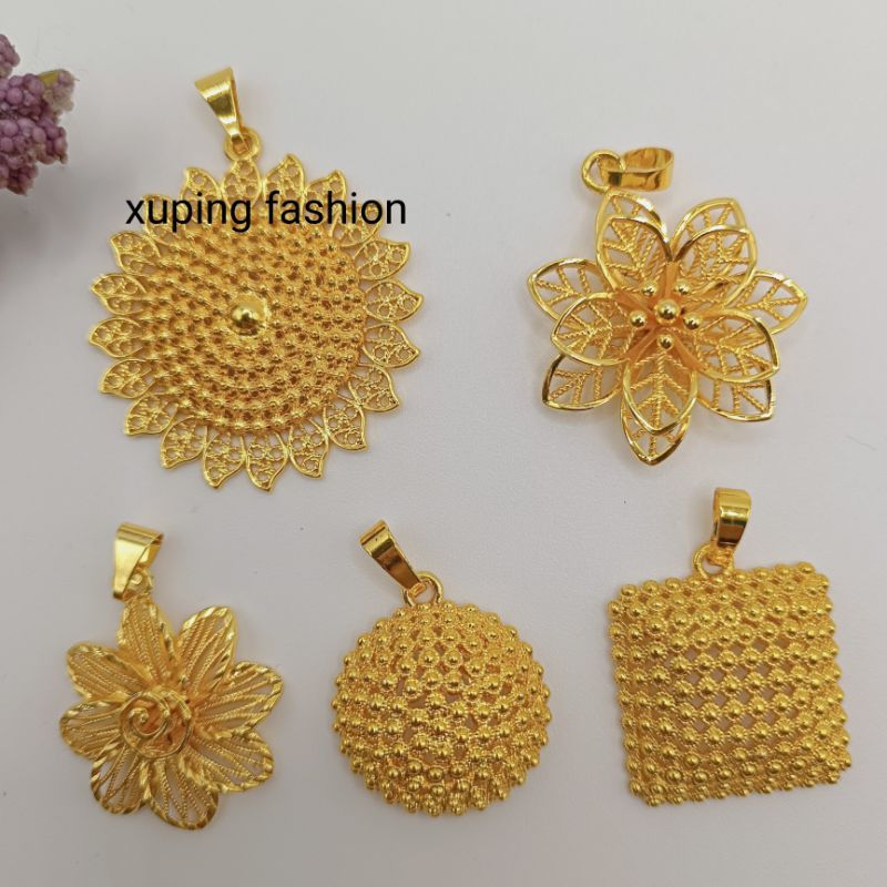 liontin bunga Xuping Varian model