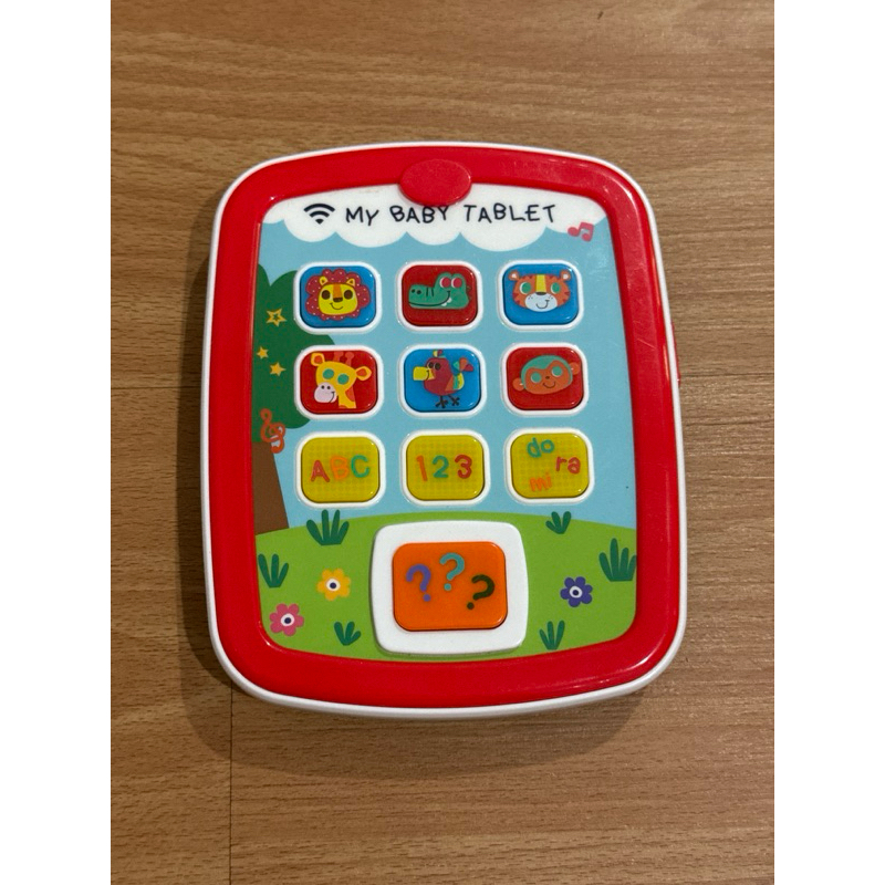 PRELOVED - Baby Tablet Animals