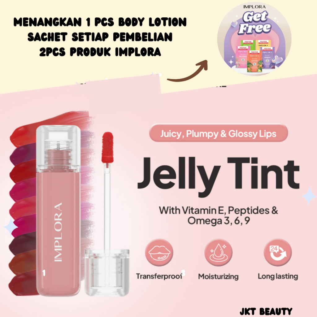 Implora Jelly Tint Plumpy Liptint