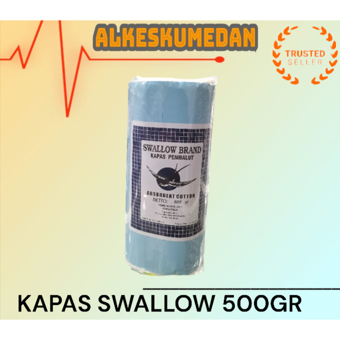 KAPAS SWALLOW 500 GR PER ROLL