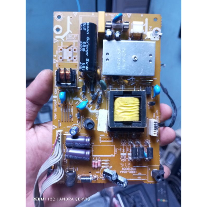 POWER SUPLAY TV LED POLYTRON PLD20D901f