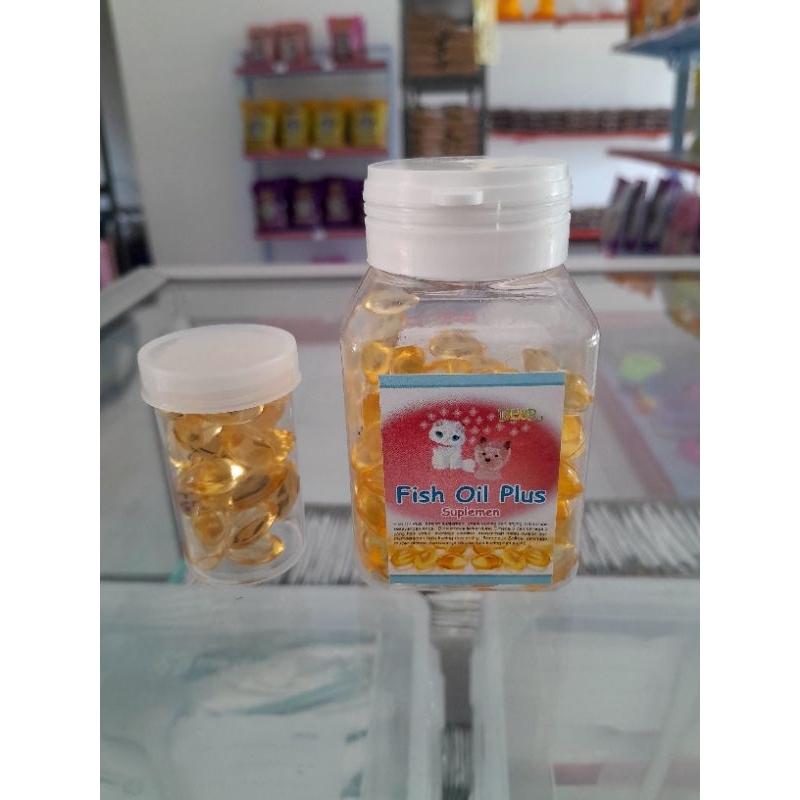 Fish Oil Vitamin Kucing