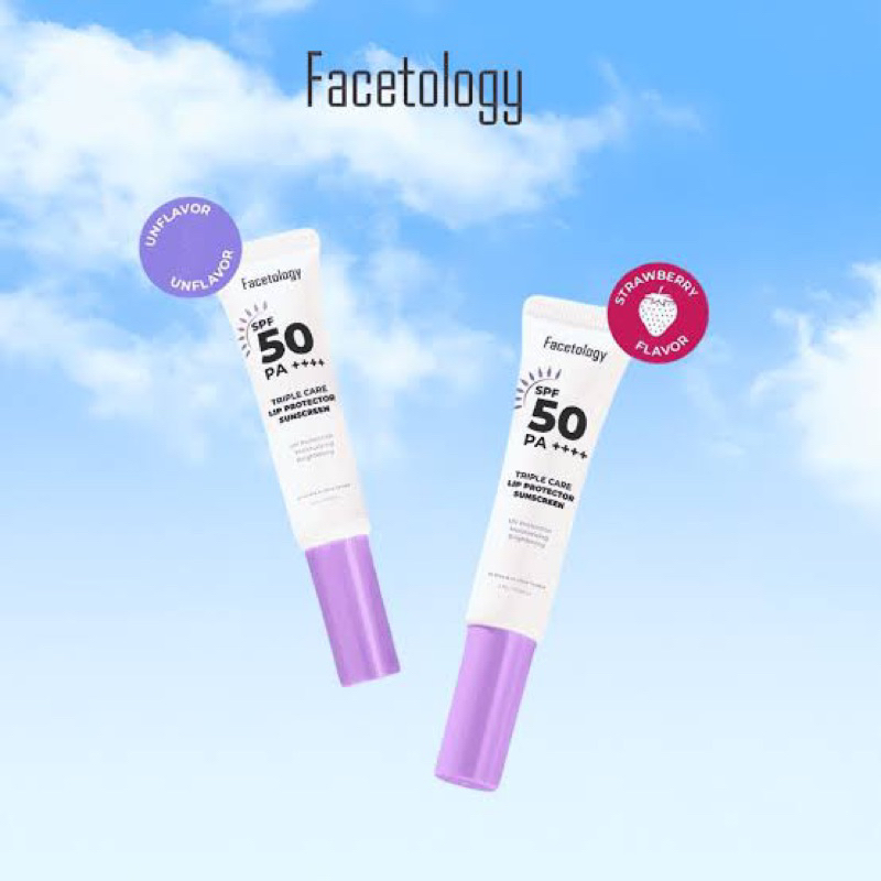 Facetology Triple Care Lip Protector Sunscreen