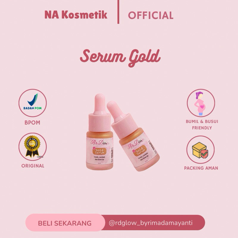 SERUM GOLD R&D GLOW BPOM