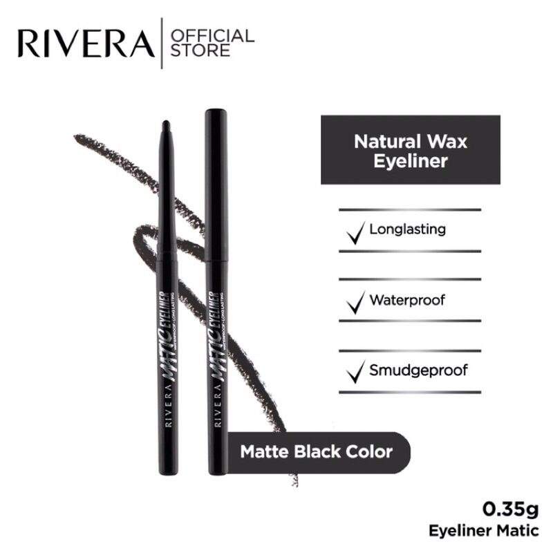 Rivera Eyeliner Matic Black