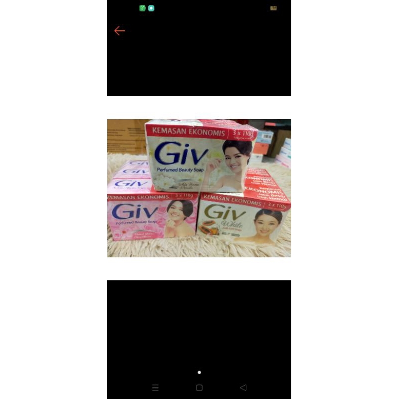 3pcs sabun giv 110gr