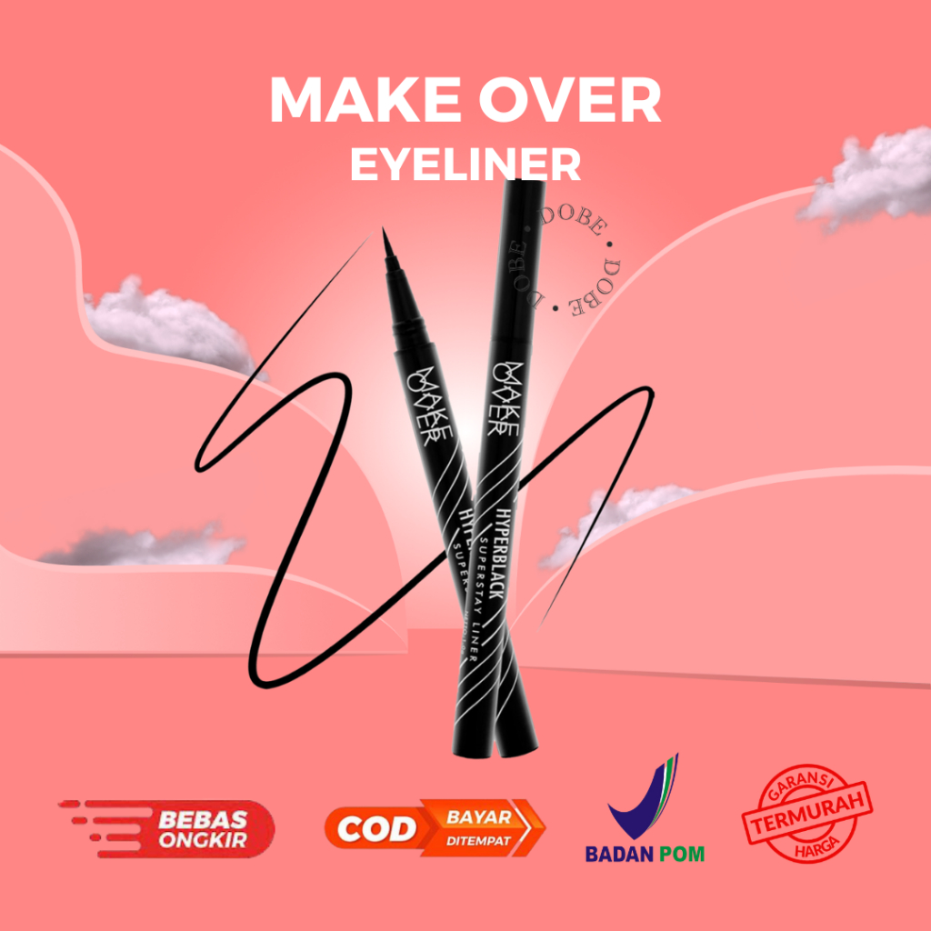 MAKE OVER Hyper Black Superstay Liner - 1gr