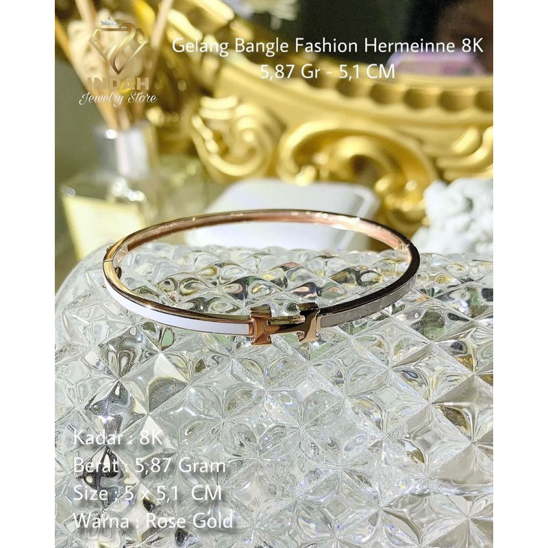 Gelang Bangle Kadar 8K