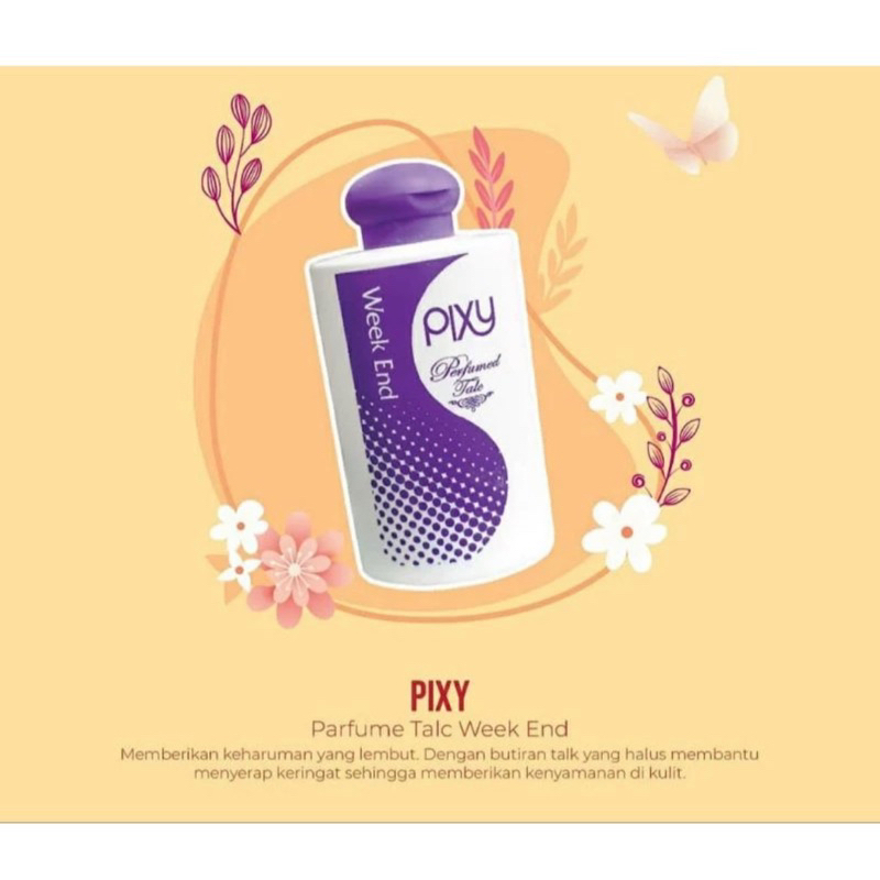PIXY PERFUMED TALC WEEK END