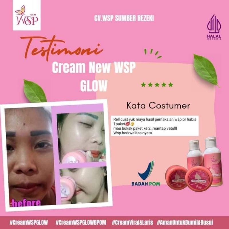 Cream wsp BPOM 1 paket