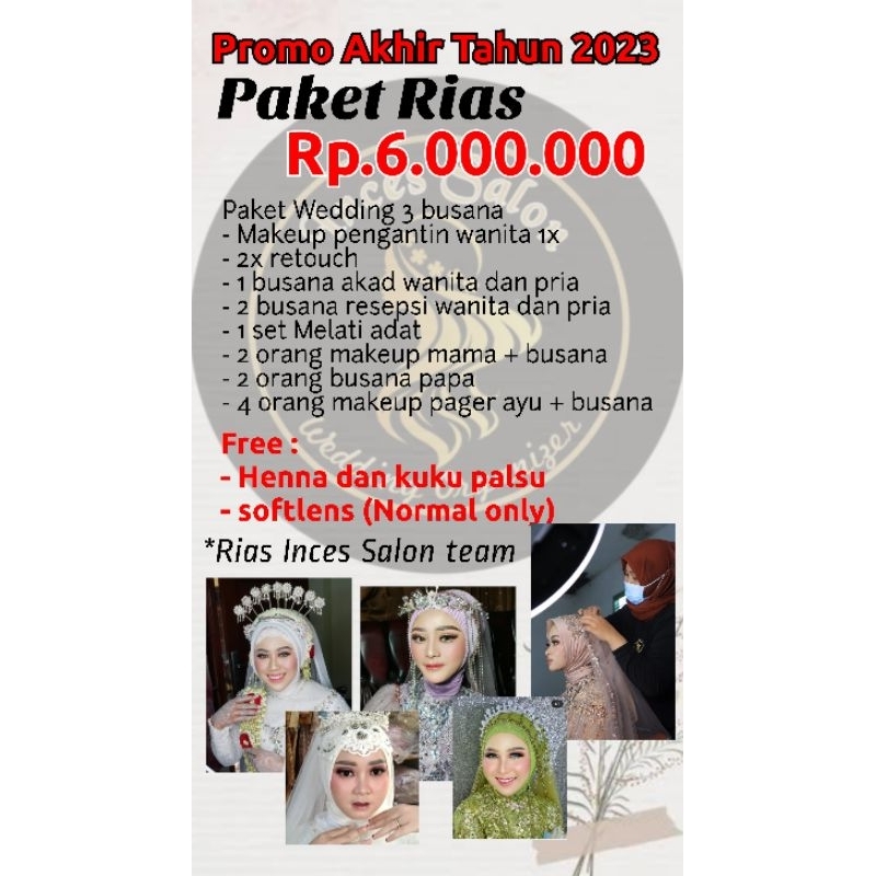 paket wedding by team