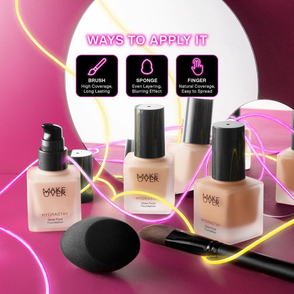 Make Over Hydrastay Glow Fluid Foundation 35ml