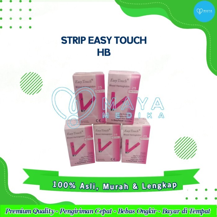 Strip Hemoglobin Easy Touch Isi 25 pcs