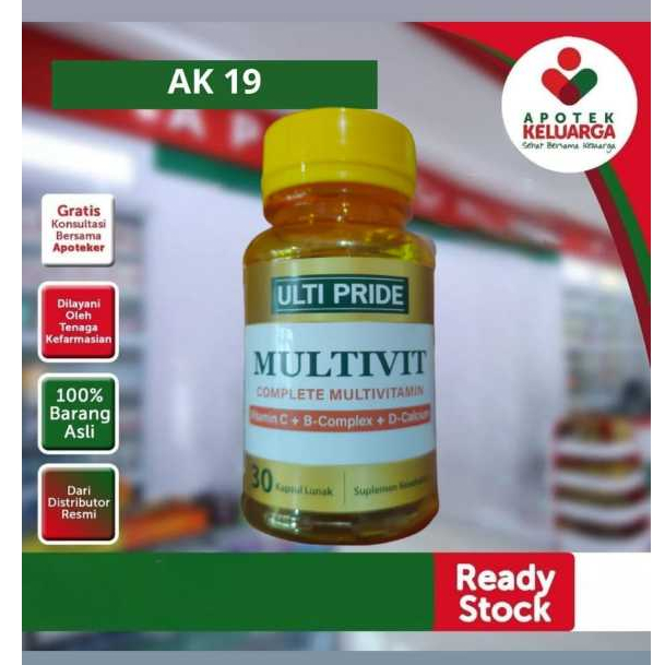 ULTIPRIDE MULTIVIT COMPLETE MULTIVITAMIN