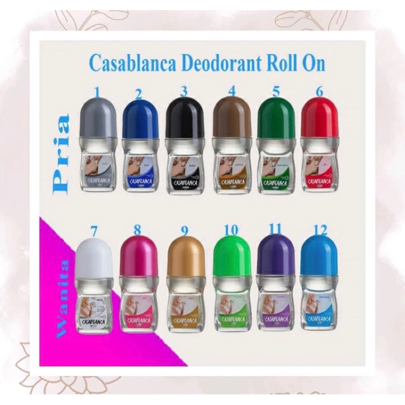 CASABLANCA ROOL ON 50ml
