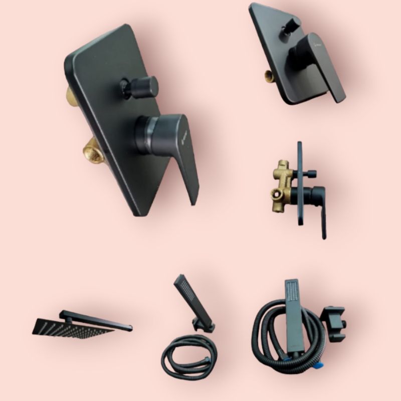 KERAN SHOWER MIXER P/D & WALL SHOWER