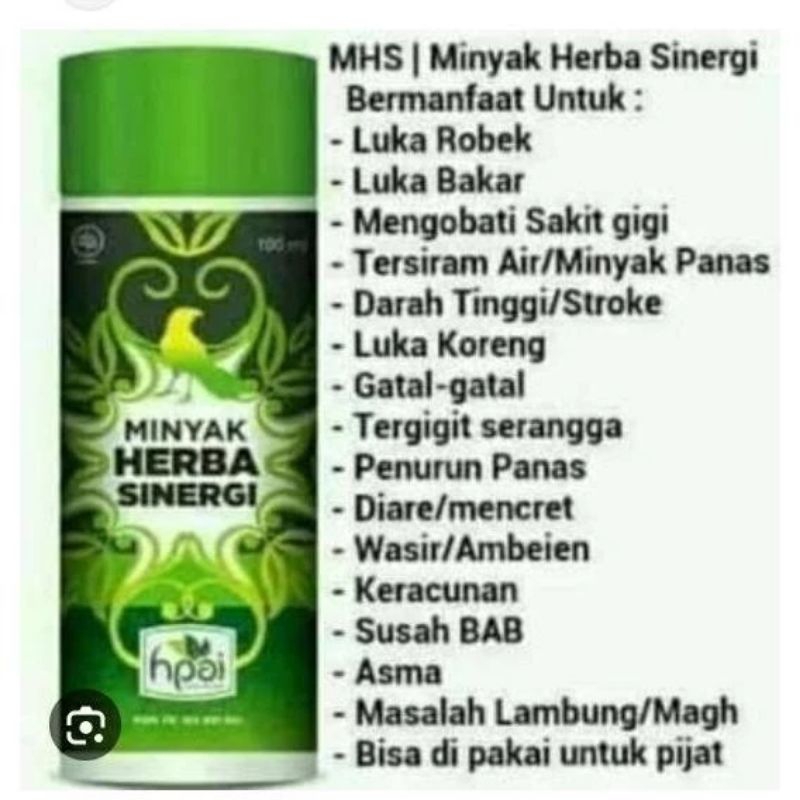 Minyak Herba Sinergi
