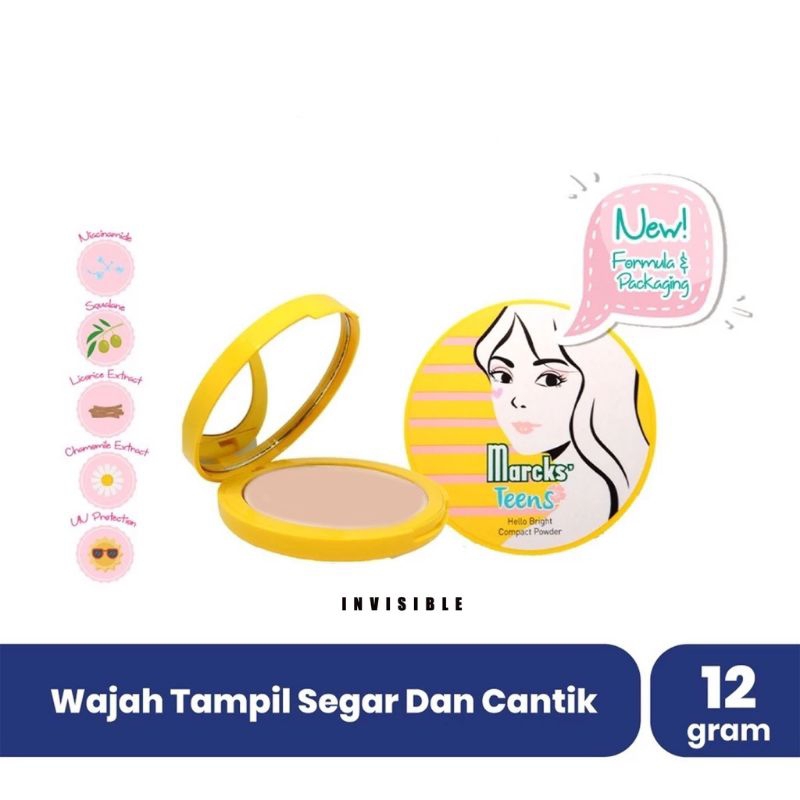 MARCKS' Teens Hello Bright Compact Powder