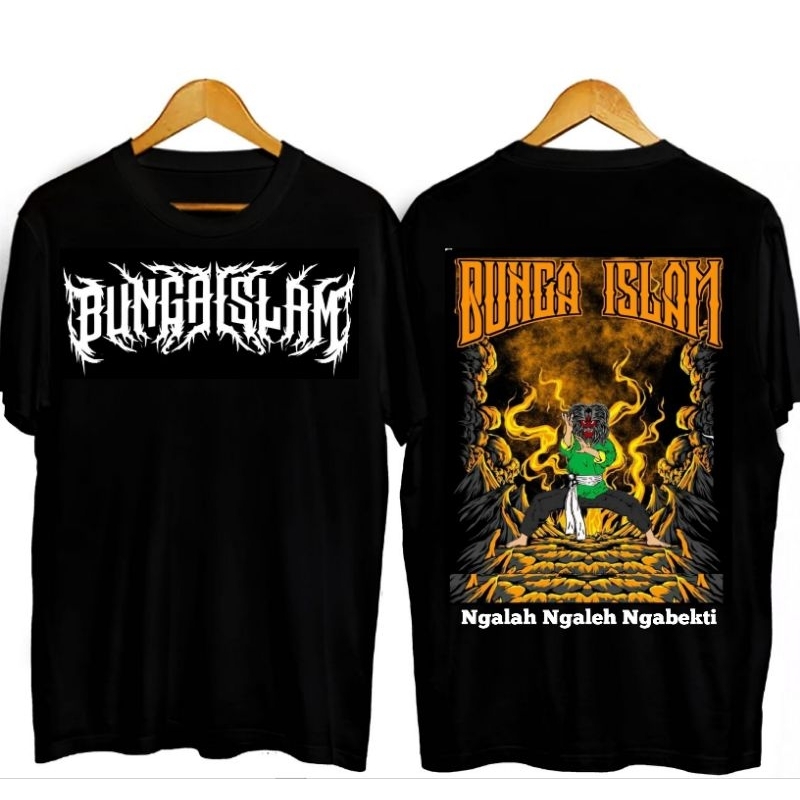 Kaos Bunga IslamM Simple Distro