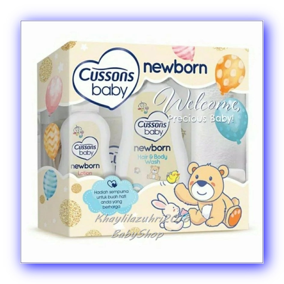 Cussons Newborn Gift Pack ( Free Bubble+kardus)