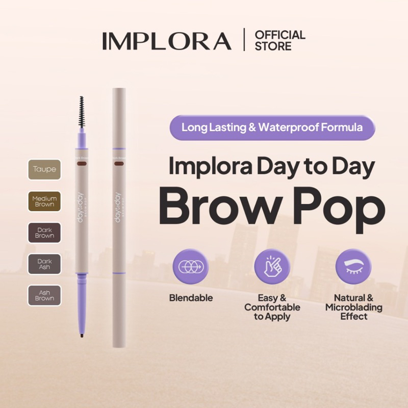 IMPLORA Day To Day Brow Pop