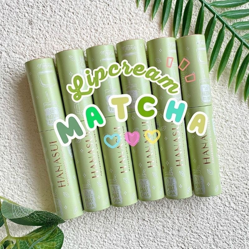 HANASUI lipcream matcha