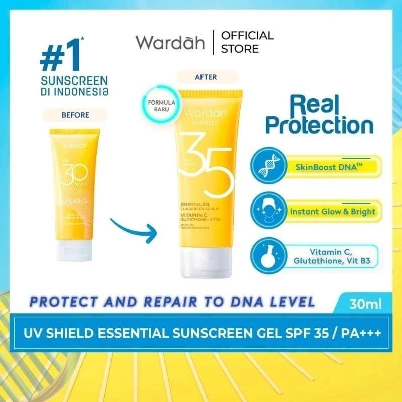 Wardah Sunscreen gell spf 35pa++