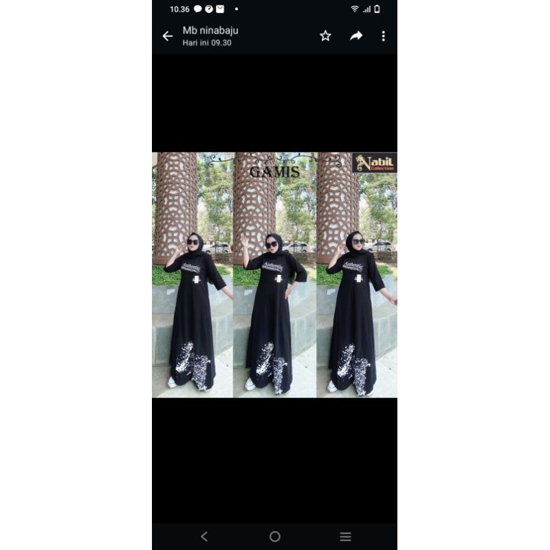gamis fid garis