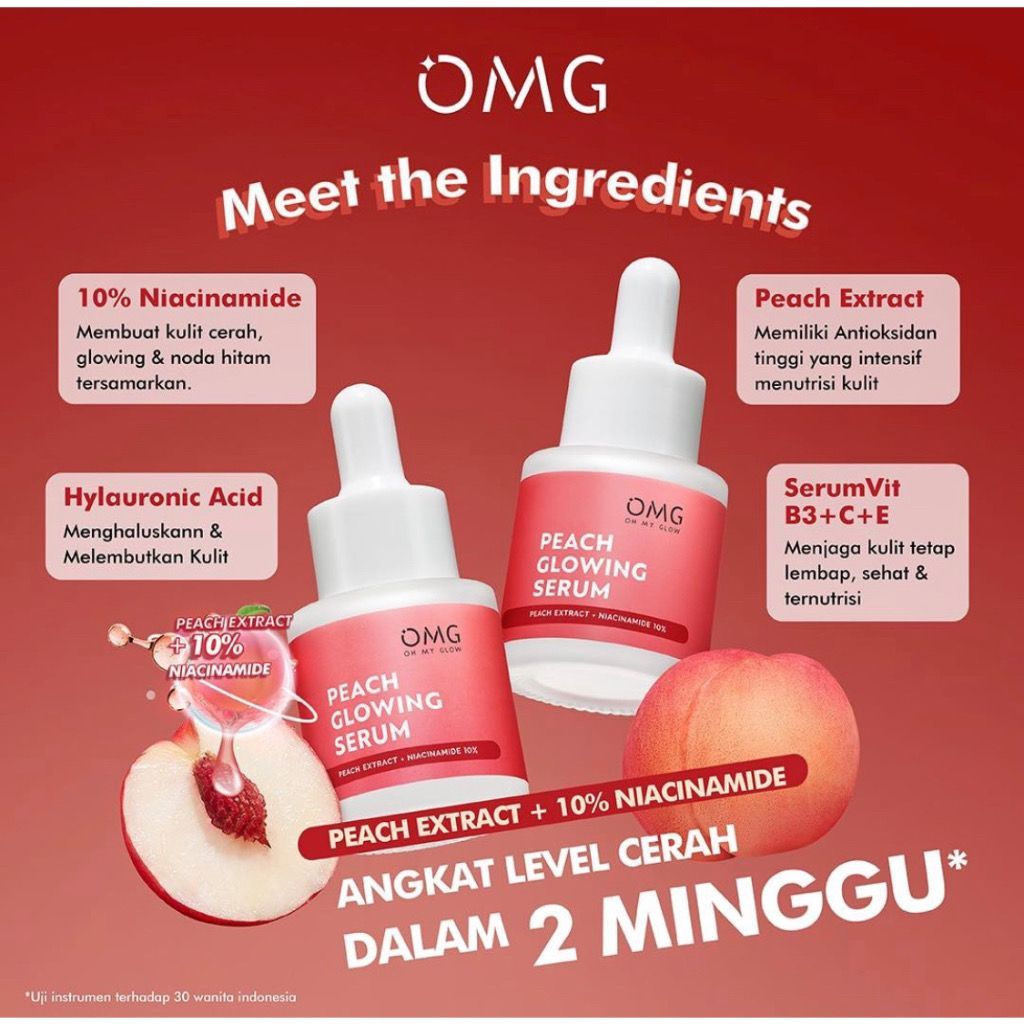 OMG Peach Glowing Serum 20ml