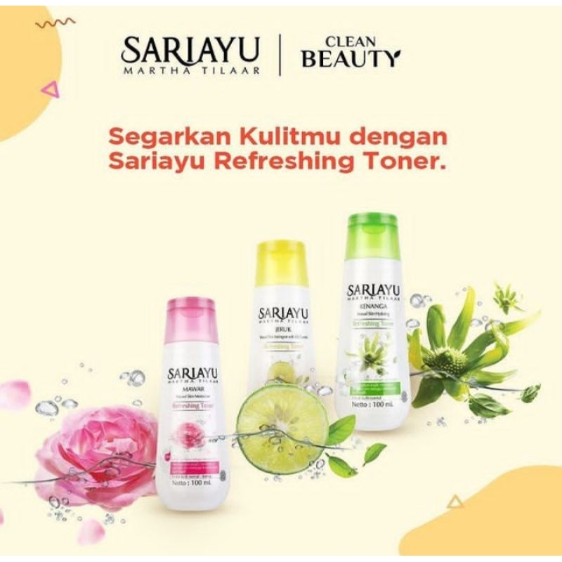 SARIAYU REFRESING TONER 100ML