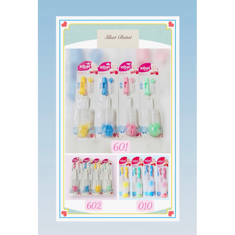 Sikat Botol Xibei 2 in 1