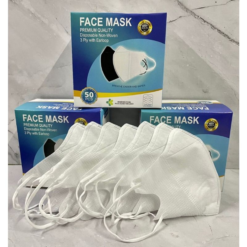 Masker Duckbill Putih