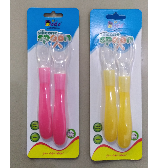 Dodo Silicone Spoon / Sendok Makan Silikon