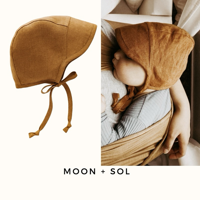 MOON + SOL | Brimmed bonnet