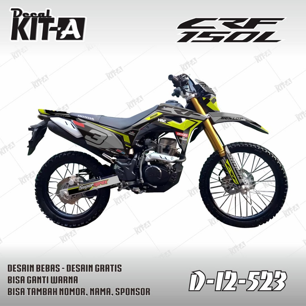 Decal CRF 150 L (D-I2-523)