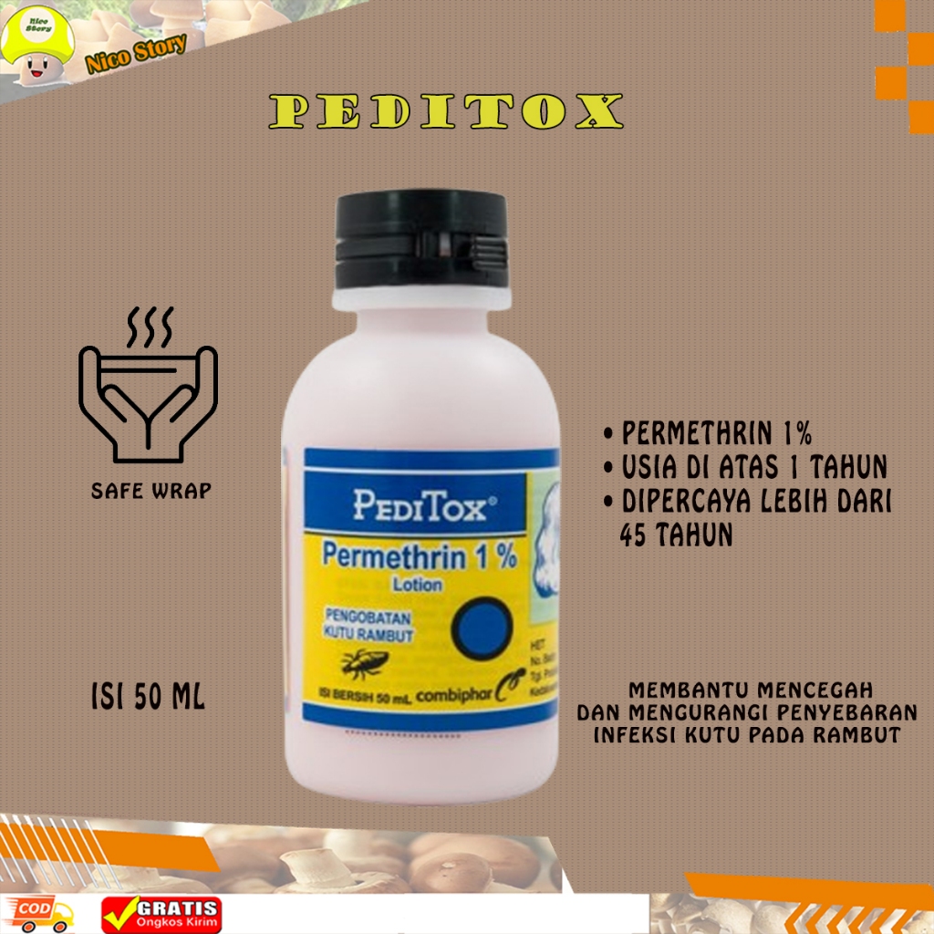(NCS) PEDITOX OBAT KUTU BOTOL