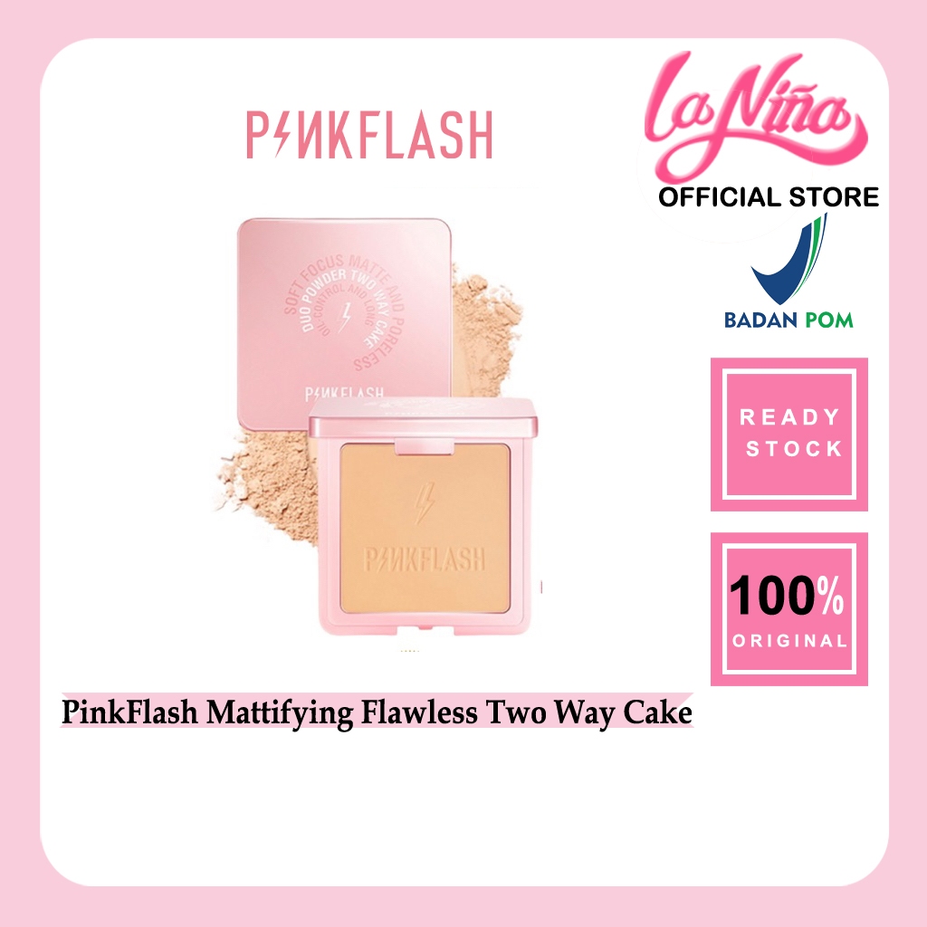 PinkFlash Mattifying Flawless Two Way Cake