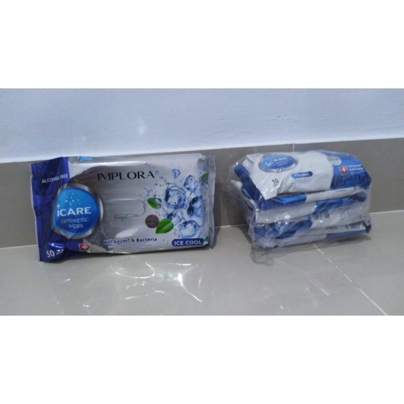 Tissue basah implora paket hemat 3 pack