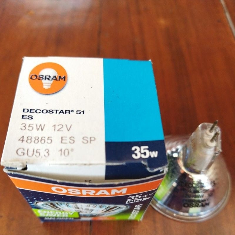 HALOGEN OSRAM DECOSTAR ES 12V 35W 10°