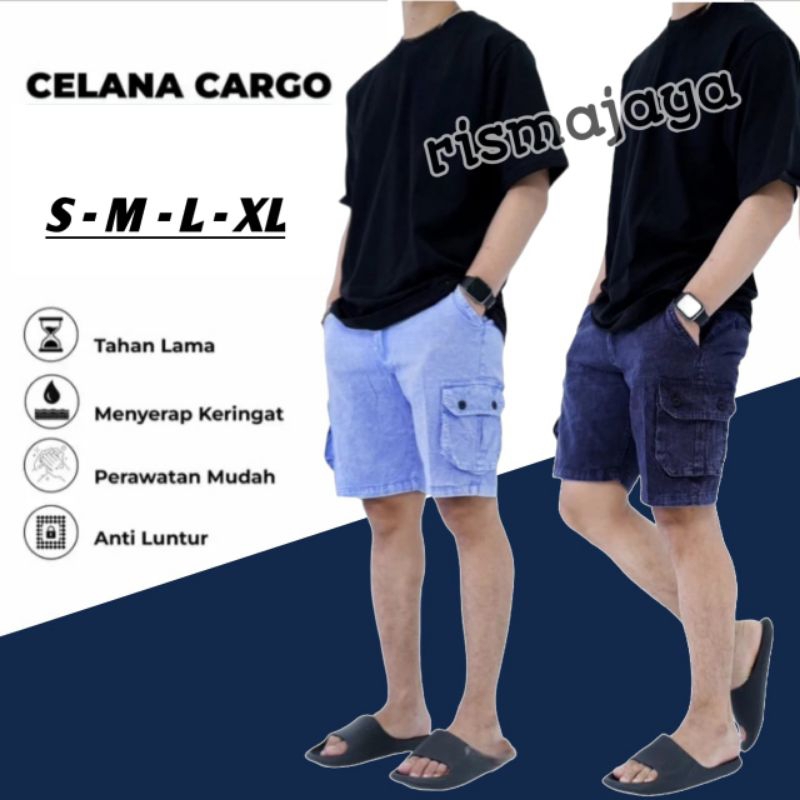CELANA PENDEK CARGO WASH