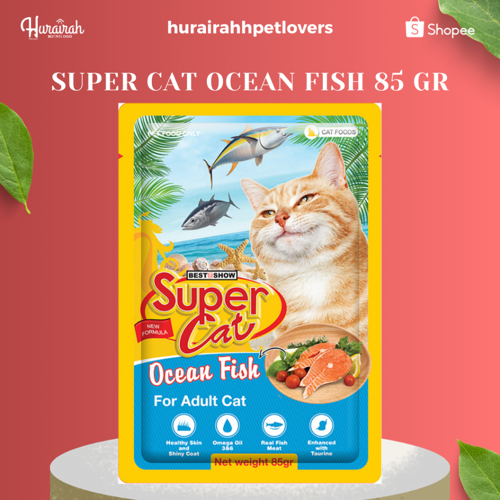 SUPER CAT OCEAN FISH 85 GR