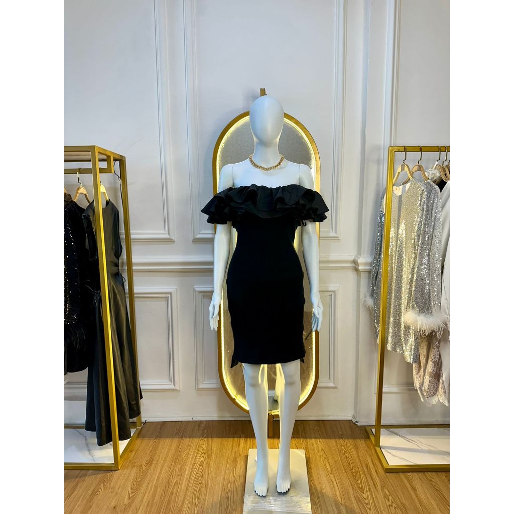 black dress