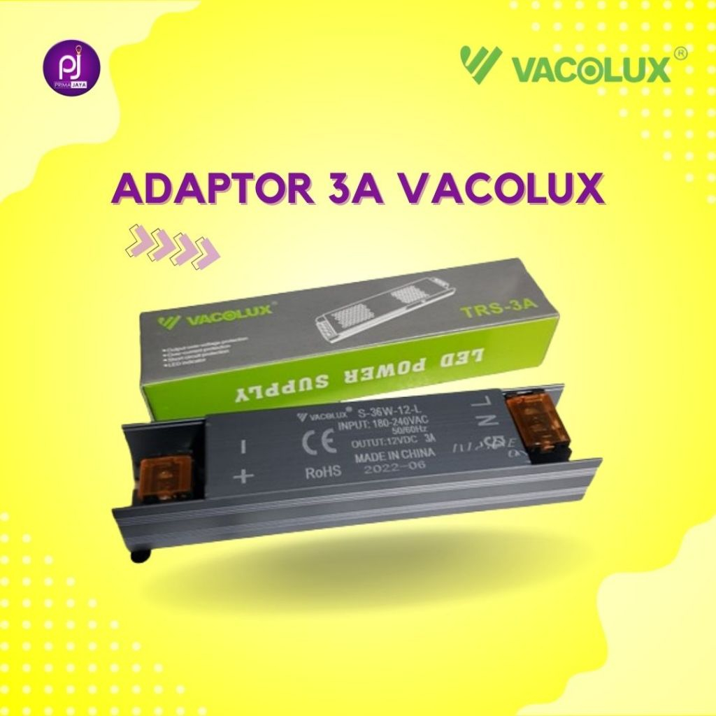ADAPTOR 3A VACOLUX POWER SUPPLY