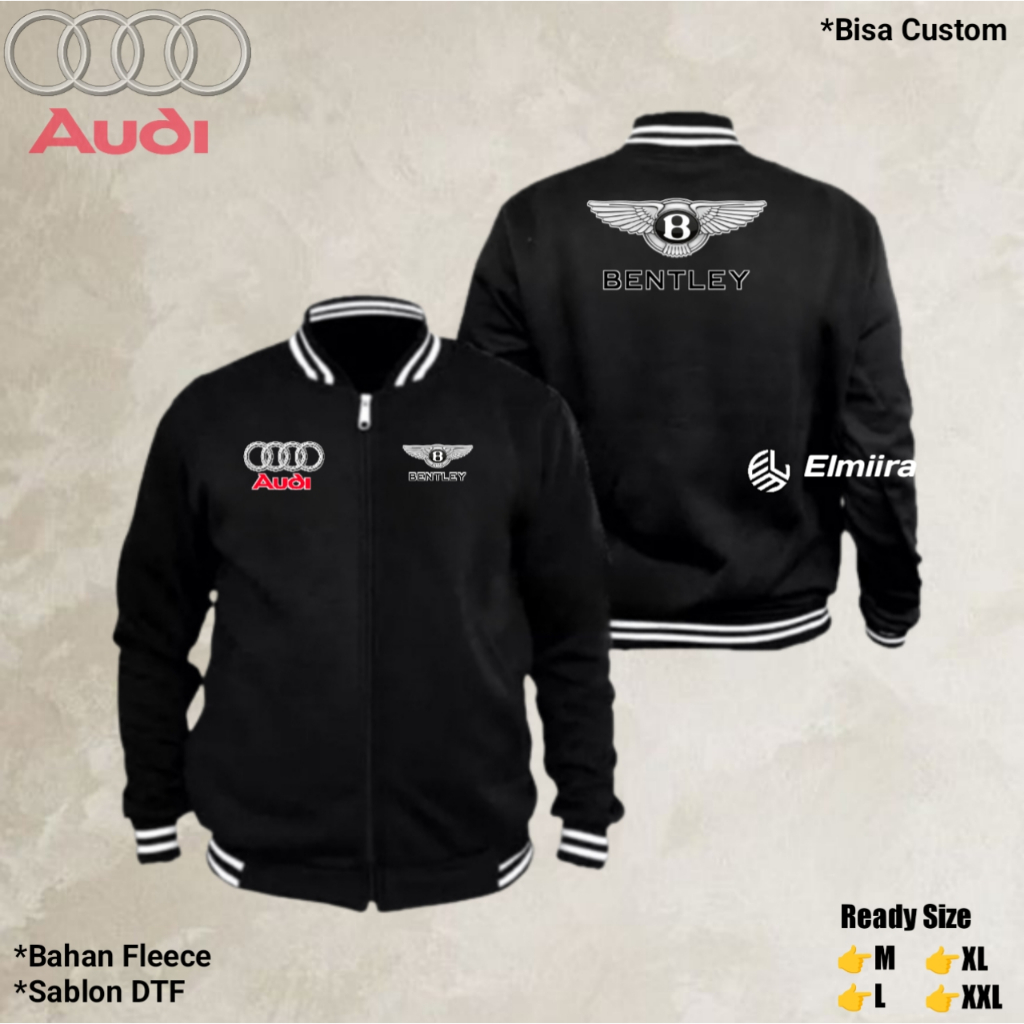 Jaket Audi Bentley Varsity