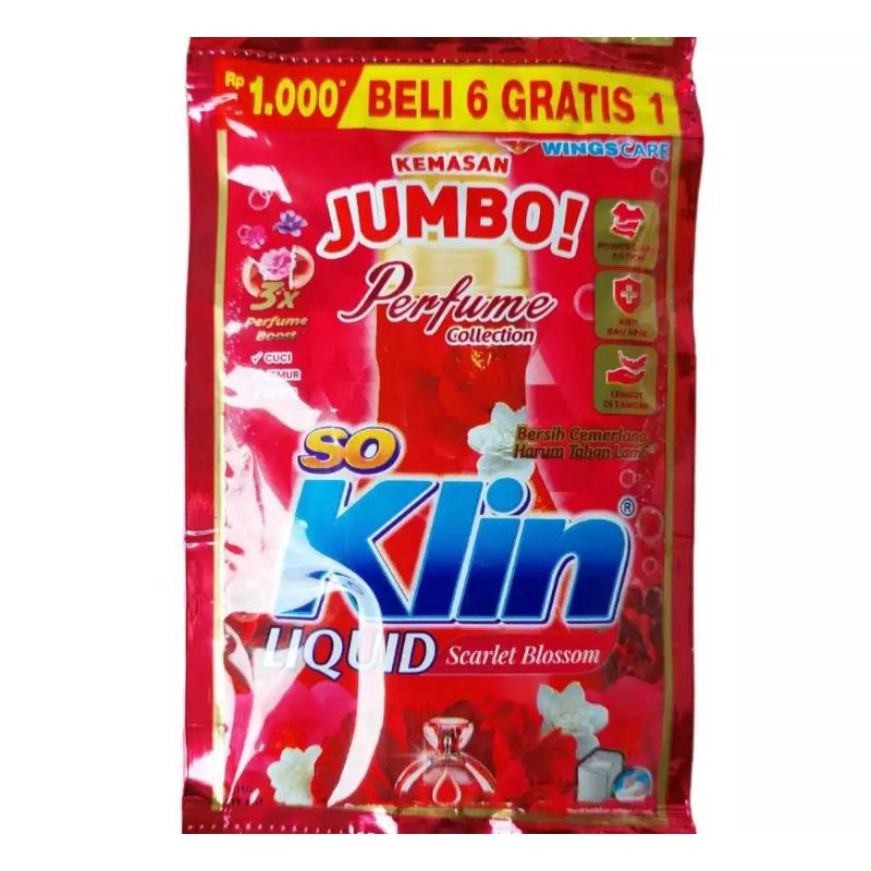 Soklin Liquid Cair Jumbo Sashet